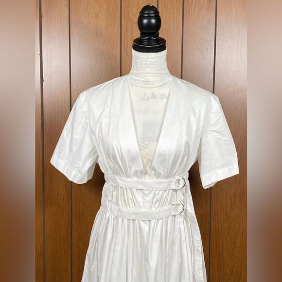 ALTUZARRA Malik Plunging D-Ring Mini Dress size 38/us szie 6 - Picture 7 of 13